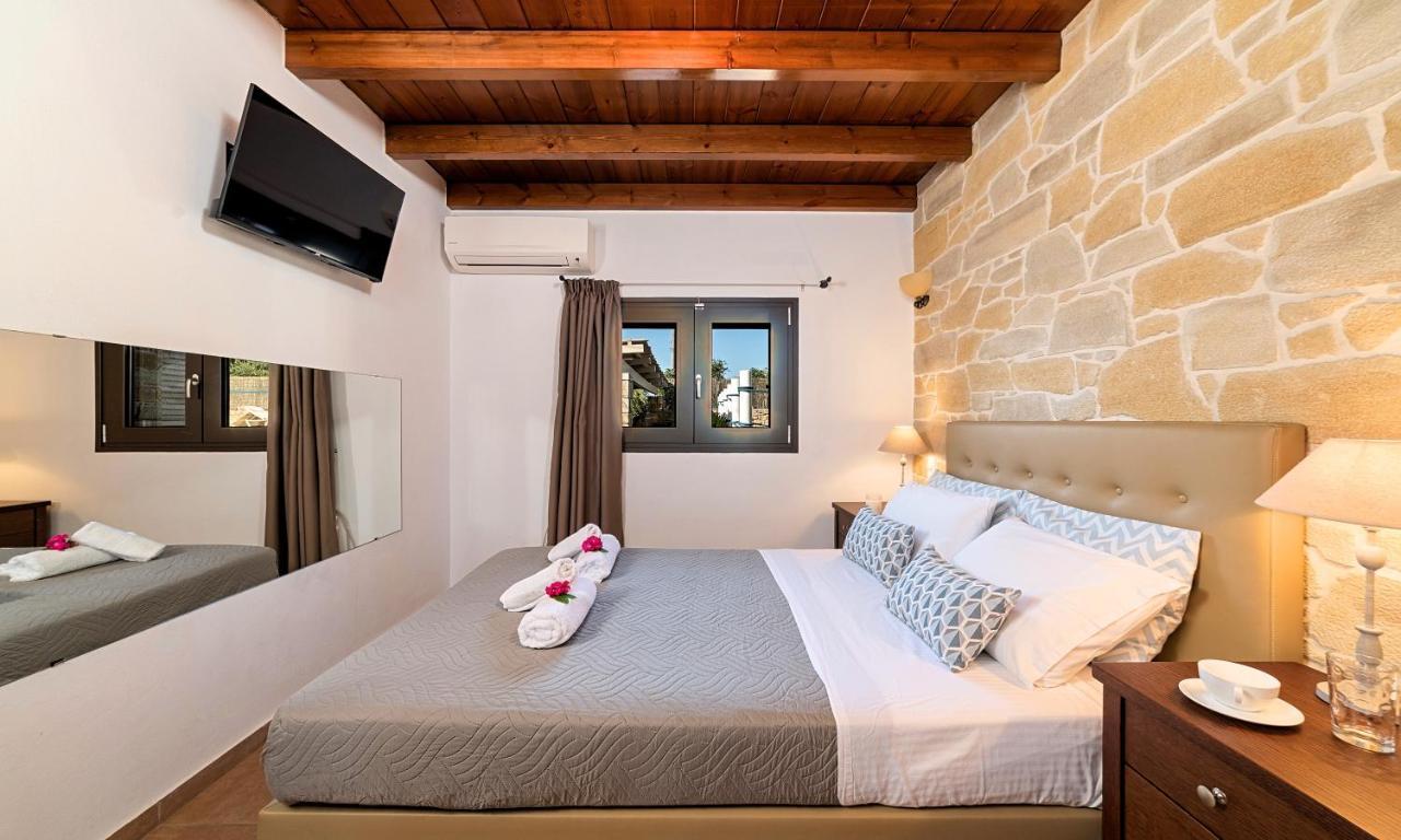 Cretan Kera Villa Heated Pool Exterior foto